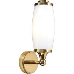 Elstead Lighting Eliot BATHELIOT1PB kinkiet 1x3 W mosiądz