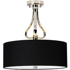 Elstead Lighting Falmouth BATHFALMOUTHSFPC lampa wisząca 3x3 W czarna-chrom