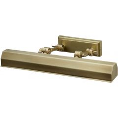 Elstead Lighting Chawton CHAWTONPLMAB kinkiet 2x40 W mosiądz