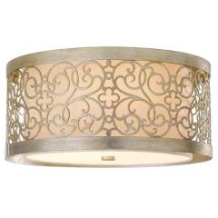 Elstead Lighting Arabesque FEARABESQUEF plafon 2x40 W patyna