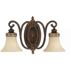 Elstead Lighting Drawing Room FEDRAWINGROOM2B kinkiet 2x60 W drewno
