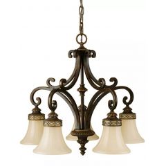 Elstead Lighting Drawing Room FEDRAWINGROOM5 lampa wisząca 5x60 W