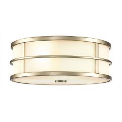 Elstead Lighting Fusion FEFUSIONFPNBR plafon 1x60 W mosiądz