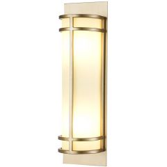 Elstead Lighting Fusion FEFUSION2PNBR kinkiet 2x60 W mosiądz