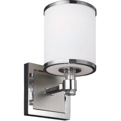 Elstead Lighting Prospect Park FEPROSPECTPARK1 kinkiet 1x60 W chrom-nikiel
