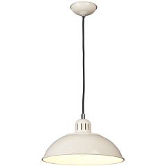 Elstead Lighting Franklin FRANKLINPCR lampa wisząca 1x60 W kremowa