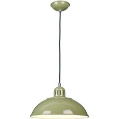 Elstead Lighting Franklin FRANKLINPGRN lampa wisząca 1x60 W zielona