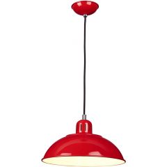 Elstead Lighting Franklin FRANKLINPRED lampa wisząca 1x60 W czerwona