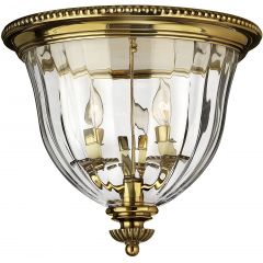 Elstead Lighting Cambridge HKCAMBRIDGEFB plafon 2x60 W mosiądz