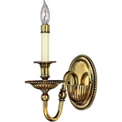 Elstead Lighting Cambridge HKCAMBRIDGE1 kinkiet 1x40 W mosiądz