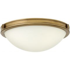 Elstead Lighting Collier HKCOLLIERFS plafon 2x40 W mosiądz