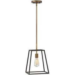 Elstead Lighting Fulton HKFULTONP lampa wisząca 1x60 W mosiądz-brązowa