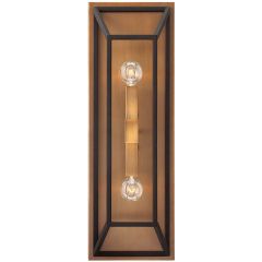 Elstead Lighting Fulton HKFULTON2 kinkiet 2x60 W mosiądz-brązowy