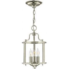 Elstead Lighting Gentry HKGENTRYPSPN lampa wisząca 3x60 W nikiel