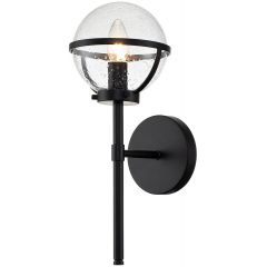 Elstead Lighting Hollis HKHOLLIS1CBKBATH kinkiet 1x40 W czarny