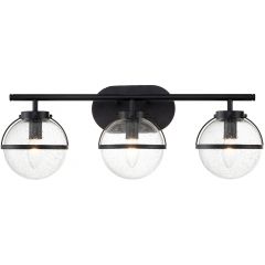 Elstead Lighting Hollis HKHOLLIS3CBKBATH kinkiet 3x40 W czarny