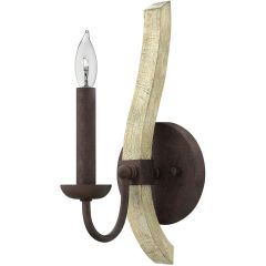 Elstead Lighting Middlefield HKMIDDLEFIELD1 kinkiet 1x60 W żelazo