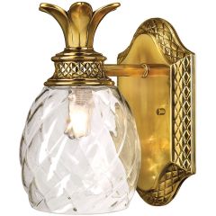 Elstead Lighting Plantation HKPLANTATION1BATHBB kinkiet 1x3 W mosiądz