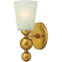 Elstead Lighting Zelda HKZELDA1VS kinkiet 1x60 W mosiądz