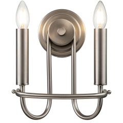 Elstead Lighting Capitol Hill KLCAPITOLHILL2BN kinkiet 2x40 W nikiel
