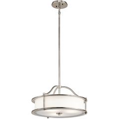 Elstead Lighting Emory KLEMORYPSCLP lampa wisząca 3x60 W