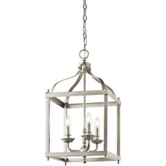 Elstead Lighting Larkin KLLARKINPMNI lampa wisząca 3x60 W nikiel