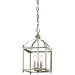 Elstead Lighting Larkin KLLARKINPSNI lampa wisząca 2x60 W nikiel