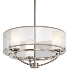 Elstead Lighting Saldana KLSALDANA3 lampa wisząca 3x3 W