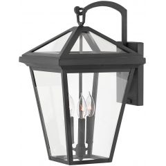 Quintiesse Alford Place QNALFORDPLACE2LMB kinkiet zewnętrzny 3x40 W czarny