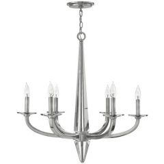 Quintiesse Ascher QNASCHER6 lampa wisząca 6x60 W nikiel