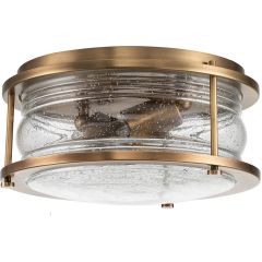 Quintiesse Ashland Bay QNASHLANDBAYFNBRBATH plafon 2x60 W mosiądz
