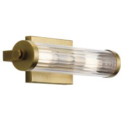Quintiesse Azores QNAZORES2NBR kinkiet 2x40 W mosiądz