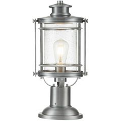 Quintiesse Booker QNBOOKER3MIA lampa stojąca zewnętrzna 1x60 W przezroczysta-aluminium
