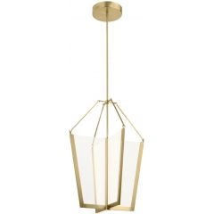 Quintiesse Calters QNCALTERSPMCG lampa wisząca 1x49 W złota