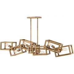 Quintiesse Ensemble QNENSEMBLE6BB lampa wisząca 6x60 W brązowa