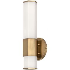 Quintiesse Facet QNFACETLED1HBBATH kinkiet 1x12 W mosiądz-opal