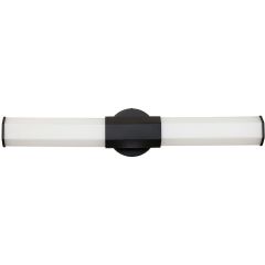 Quintiesse Facet QNFACETLED2BKBATH kinkiet 2x12 W czarny-opal