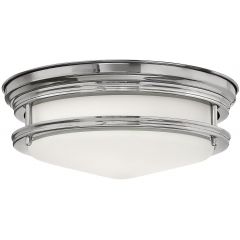 Quintiesse Hadrian QNHADRIANFSCMOPAL lampa podsufitowa 2x40 W chrom-szkło opalizowane