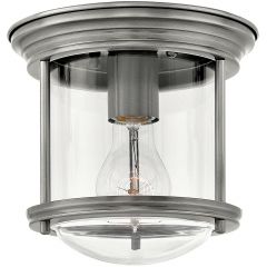 Quintiesse Hadrian QNHADRIANMINIFANCLEAR lampa podsufitowa 1x60 W przezroczysta-nikiel