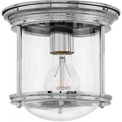 Quintiesse Hadrian QNHADRIANMINIFCMCLEAR lampa podsufitowa 1x60 W chrom-przezroczysta