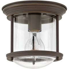 Quintiesse Hadrian QNHADRIANMINIFOZCLEAR lampa podsufitowa 1x60 W przezroczysta-brązowa