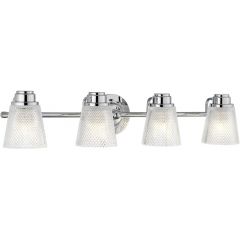 Quintiesse Hudson QNHUDSON4BATH kinkiet 4x3 W chrom-przezroczysty