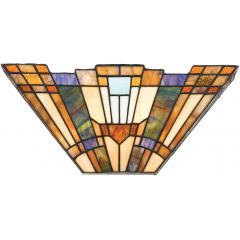 Elstead Lighting Inglenook QZINGLENOOKWU kinkiet 2x60 W brązowy