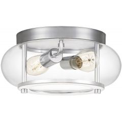 Elstead Lighting Trilogy QZTRILOGYFSBATH plafon 2x40 W chrom