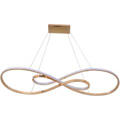 Goldlux Zumba 331083 lampa wisząca 1x50 W złota