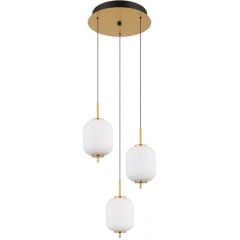 Globo Lighting Ewald 152173 lampa wisząca 3x20 W mosiądz