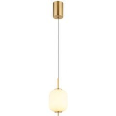 Globo Lighting Ewald 15217H lampa wisząca 1x7 W mosiądz