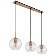 Globo Lighting Adara 15462H2 lampa wisząca 3x60 W mosiądz