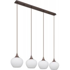 Globo Lighting Maxy 155484HC lampa wisząca 4x40 W biały