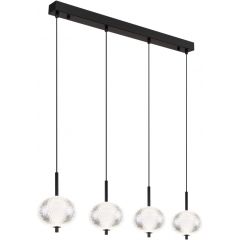 Globo Lighting Aida 160424H lampa wisząca 4x23 W czarna